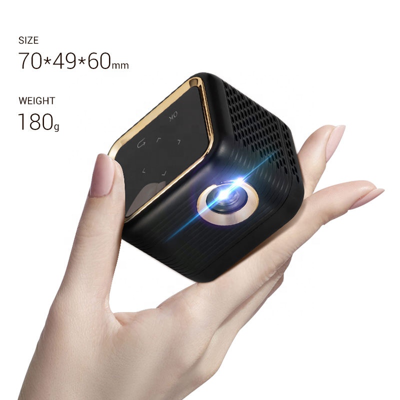 Home Cinema Kids - 2024 MiniแบบพกพาUSB Pocket 1080Pโปรเจคเตอร์ขนาดเล็กลําโพงCinema Home Officeเด็กของขวัญเกมกลางแจ้งแบตเตอรี่โทรศัพท์โปรเจคเตอร์