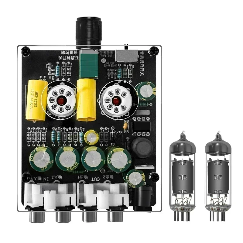 Home Cinema Equipment - ปรีแอมป์หลอด 6K4 รุ่นอัพเกรด แอมพลิฟายเออร์ไฮไฟ ปรีแอมป์หลอด บัฟเฟอร์เสียง