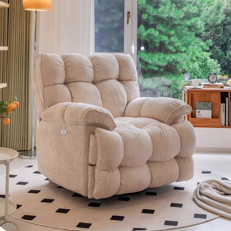 Home Cinema Room Design - เก้าอี้ปรับเอนได้ โซฟาห้องนั่งเล่นสไตล์ยุโรป โซฟาดีไซน์เรียบง่ายสำหรับผู้ใหญ่ โซฟาโรงภาพยนตร์ เฟอร์นิเจอร์สำหรับห้องนั่งเล่น