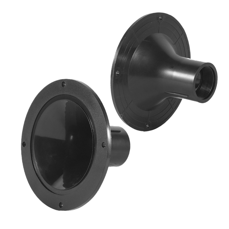 Home Cinema Equipment - 2 ชิ้น Horn Part ขนาดกะทัดรัดสำหรับลำโพงขนาดเล็ก วัสดุก่อสร้าง