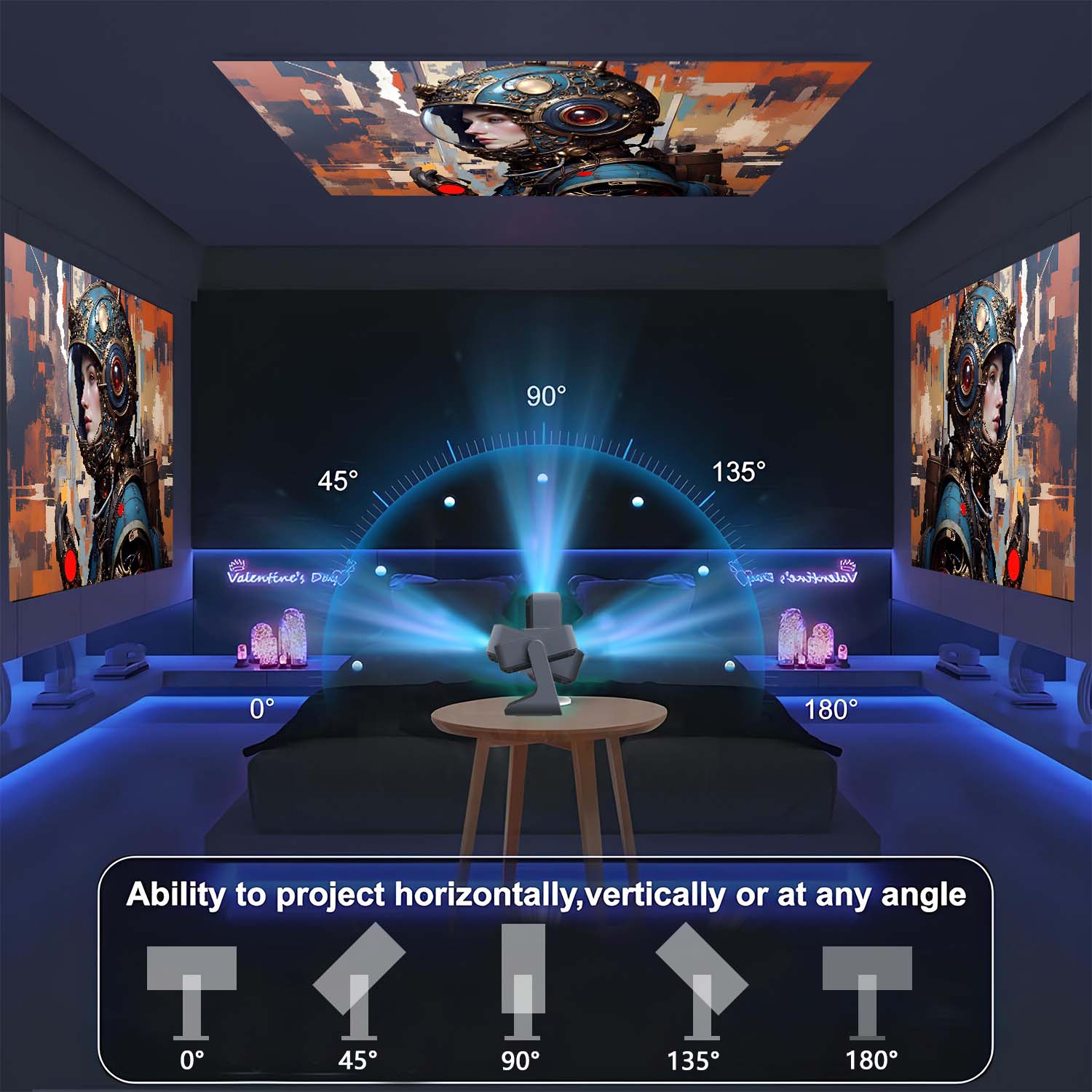 โปรเจคเตอร์ระบบสัมผัสอัจฉริยะ  - Home Cinema Kids บทวิจารณ์และราคา