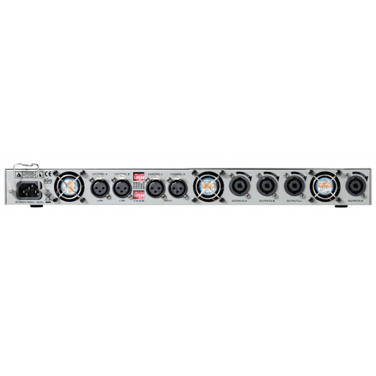1U เครื่องขยายเสียงดิจิตอล 4 ช - Home Cinema Equipment บทวิจารณ์และราคา