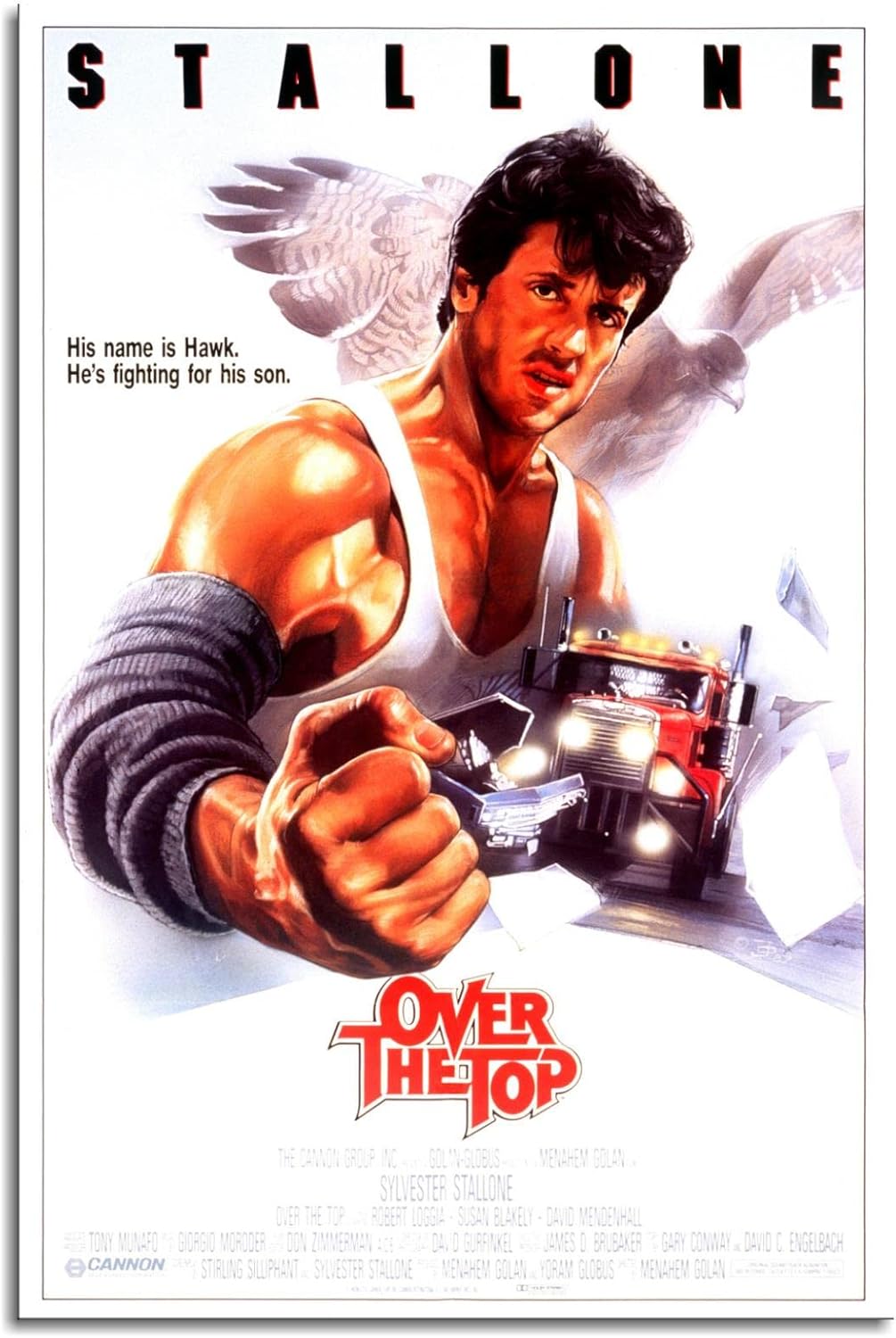 โปสเตอร์ภาพยนตร์ Over The Top  - Home Cinema Decor บทวิจารณ์และราคา