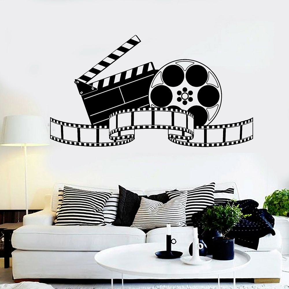 การถ่ายทำไวนิลรูปลอกผนังศิลปะภ - Vintage Home Cinema บทวิจารณ์และราคา