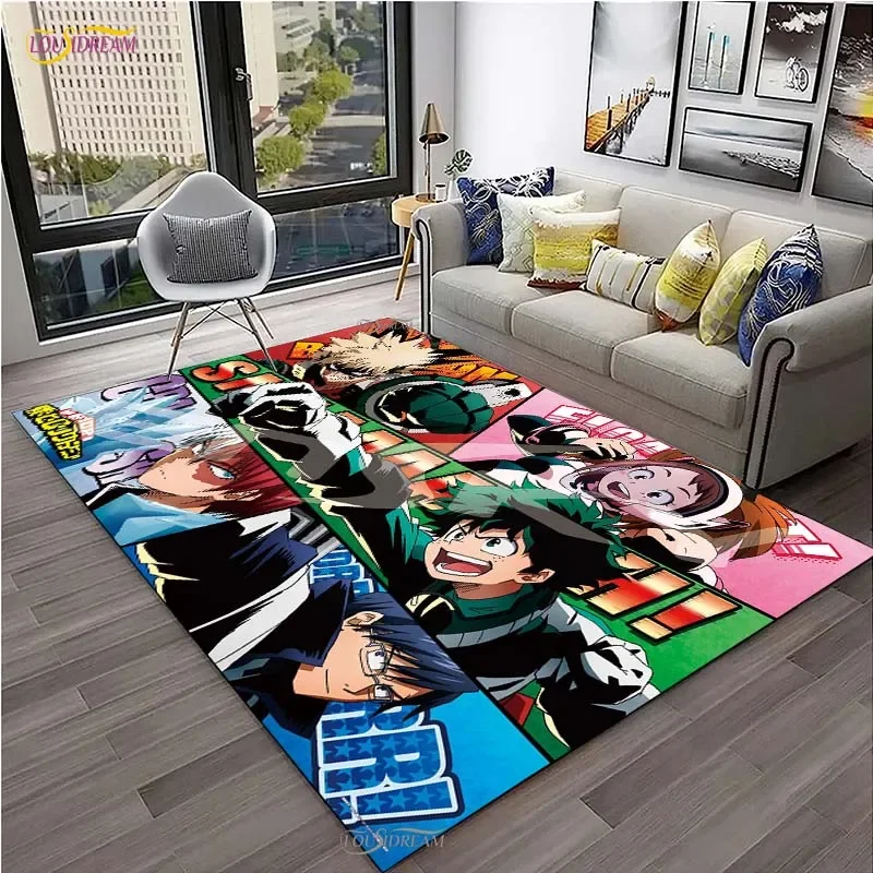 My Hero การ์ตูนอะนิเมะพรมสําหร - Home Cinema Kids บทวิจารณ์และราคา