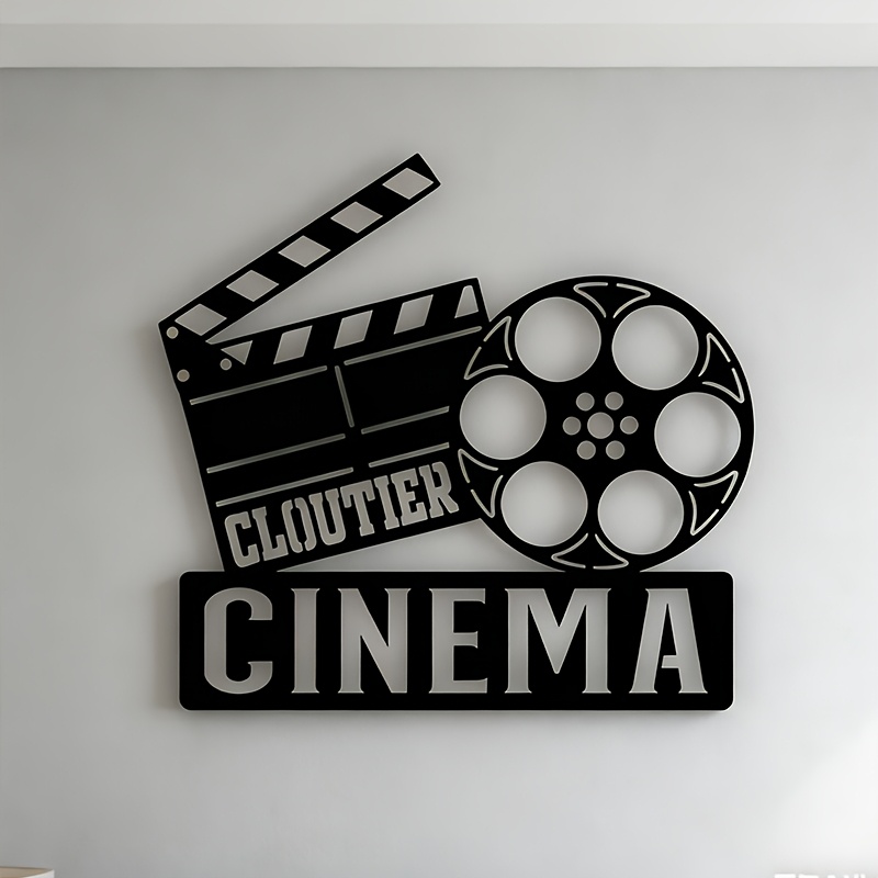 CIFBUY ป้ายโลหะตกแต่งผนังสไตล์ - Vintage Home Cinema บทวิจารณ์และราคา