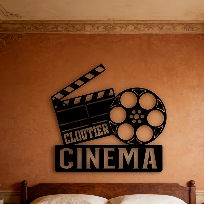 CIFBUY ป้ายโลหะตกแต่งผนังสไตล์ - Vintage Home Cinema บทวิจารณ์และราคา