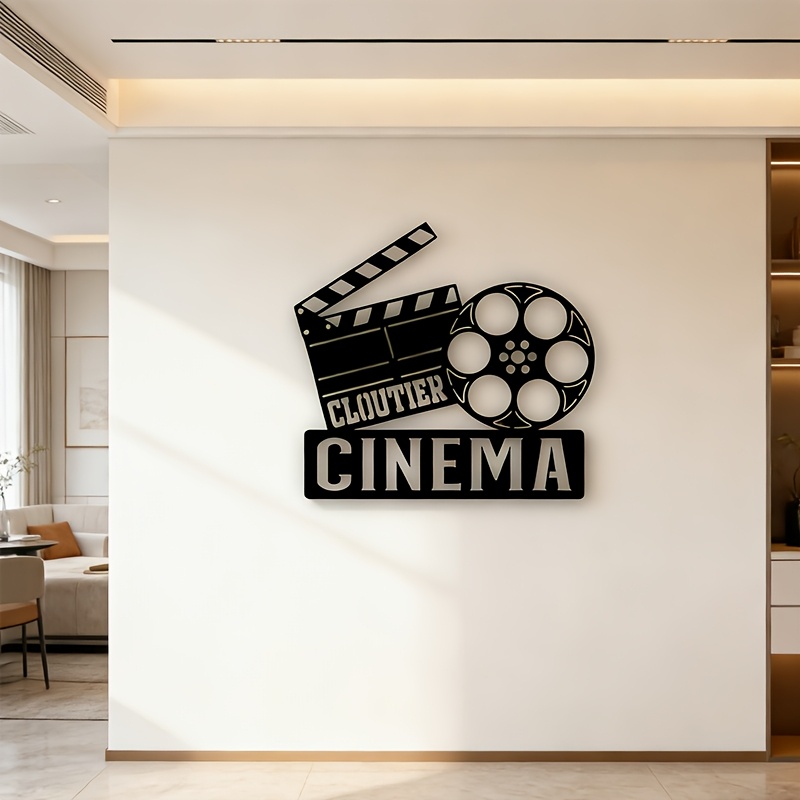 CIFBUY ป้ายโลหะตกแต่งผนังสไตล์ - Vintage Home Cinema บทวิจารณ์และราคา