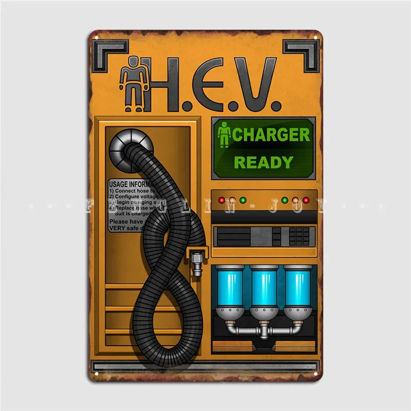 ป้ายโลหะ Half Life Hev Charger - Home Cinema In บทวิจารณ์และราคา