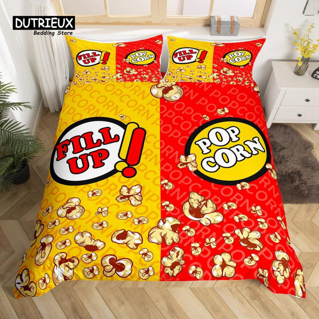 Popcorn Duvet Cover Movie Thea - Home Cinema Kids บทวิจารณ์และราคา
